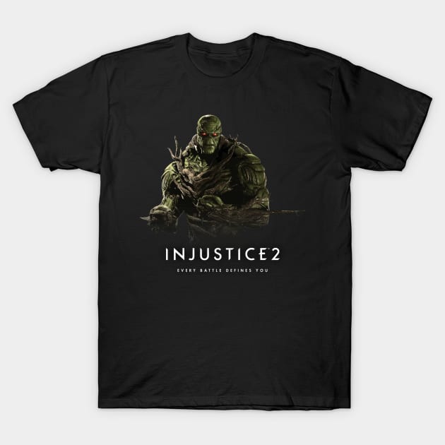 Injustice 2 - Swamp Thing T-Shirt by Nykos
